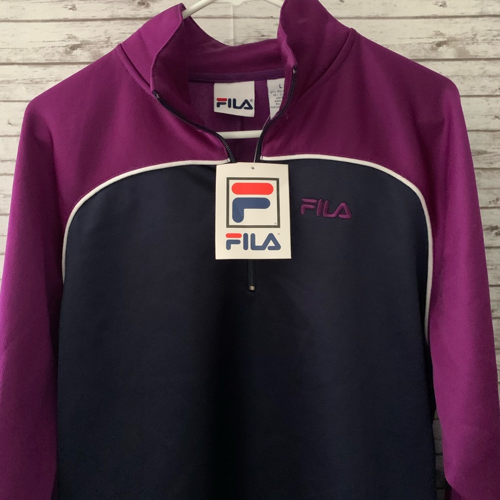 FILA 1/2 Zip Pullover Women’s Sz L